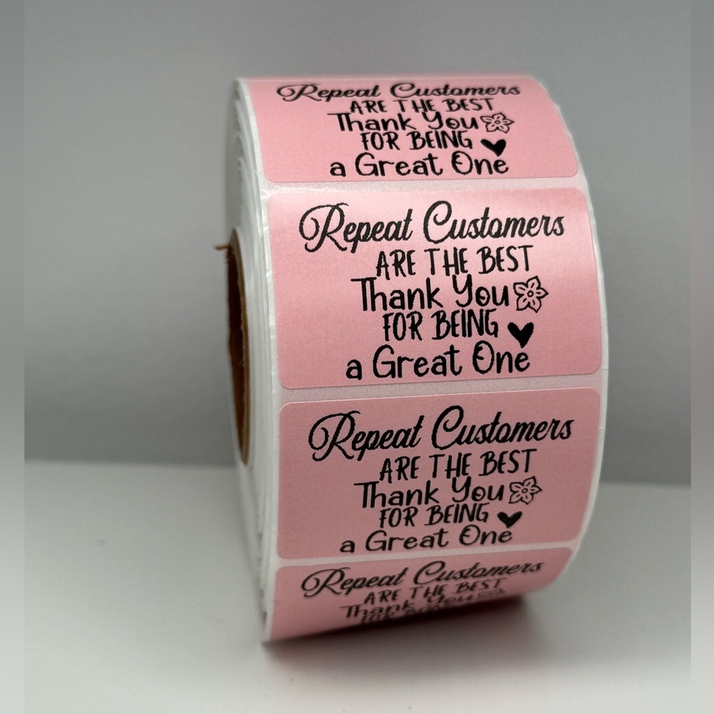 100pcs Repeat CustomersAppreciation Decorative Stickers new - Picture 5 of 13